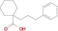 1-(3-Phenylpropyl)cyclohexane-1-carboxylic acid