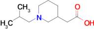 2-(1-Isobutylpiperidin-3-yl)acetic acid