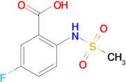 5-Fluoro-2-(methylsulfonamido)benzoic acid