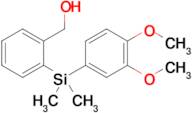 (2-((3,4-Dimethoxyphenyl)dimethylsilyl)phenyl)methanol