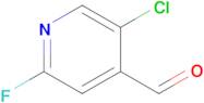 5-Chloro-2-fluoroisonicotinaldehyde