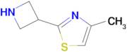 2-(Azetidin-3-yl)-4-methylthiazole