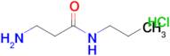 3-Amino-N-propylpropanamide hydrochloride