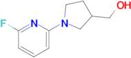 (1-(6-Fluoropyridin-2-yl)pyrrolidin-3-yl)methanol