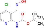 Tert-butyl (E)-(4-chloro-3-((hydroxyimino)methyl)pyridin-2-yl)carbamate