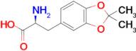 (S)-2-amino-3-(2,2-dimethylbenzo[d][1,3]dioxol-5-yl)propanoic acid