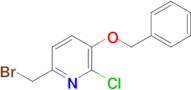 3-(Benzyloxy)-6-(bromomethyl)-2-chloropyridine