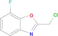 2-(Chloromethyl)-7-fluorobenzo[d]oxazole