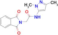 N-(1,3-dimethyl-1H-pyrazol-5-yl)-2-(1,3-dioxoisoindolin-2-yl)acetamide