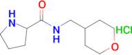 N-((tetrahydro-2H-pyran-4-yl)methyl)pyrrolidine-2-carboxamide hydrochloride