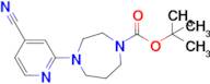 Tert-butyl 4-(4-cyanopyridin-2-yl)-1,4-diazepane-1-carboxylate