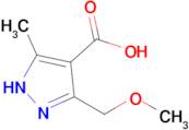 3-(Methoxymethyl)-5-methyl-1H-pyrazole-4-carboxylic acid