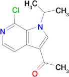 1-(7-Chloro-1-isopropyl-1H-pyrrolo[2,3-c]pyridin-3-yl)ethan-1-one