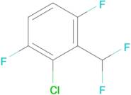 2-Chloro-3-(difluoromethyl)-1,4-difluorobenzene