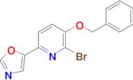 5-(5-(Benzyloxy)-6-bromopyridin-2-yl)oxazole