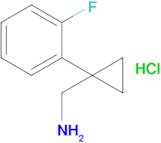 (1-(2-Fluorophenyl)cyclopropyl)methanamine hydrochloride