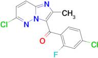 (4-Chloro-2-fluorophenyl)(6-chloro-2-methylimidazo[1,2-b]pyridazin-3-yl)methanone