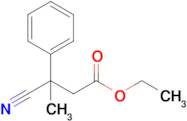 Ethyl 3-cyano-3-phenylbutanoate