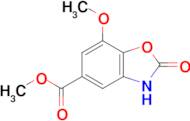 methyl 7-methoxy-2-oxo-2,3-dihydro-1,3-benzoxazole-5-carboxylate