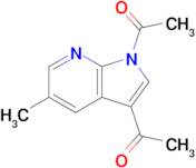 1,1'-(5-Methyl-1H-pyrrolo[2,3-b]pyridine-1,3-diyl)bis(ethan-1-one)