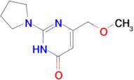 6-(methoxymethyl)-2-(pyrrolidin-1-yl)-3,4-dihydropyrimidin-4-one