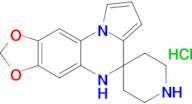 5'H-spiro[piperidine-4,4'-[1,3]dioxolo[4,5-g]pyrrolo[1,2-a]quinoxaline] hydrochloride