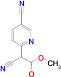 Methyl 2-cyano-2-(5-cyanopyridin-2-yl)acetate