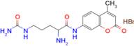 2-Amino-N-(4-methyl-2-oxo-2H-chromen-7-yl)-5-ureidopentanamide hydrobromide