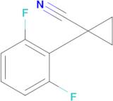 1-(2,6-Difluorophenyl)cyclopropane-1-carbonitrile