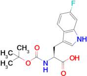 (S)-2-((tert-butoxycarbonyl)amino)-3-(6-fluoro-1H-indol-3-yl)propanoic acid