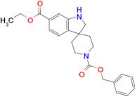 1'-Benzyl 6-ethyl spiro[indoline-3,4'-piperidine]-1',6-dicarboxylate