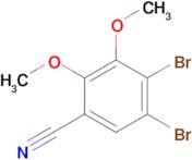 4,5-Dibromo-2,3-dimethoxybenzonitrile