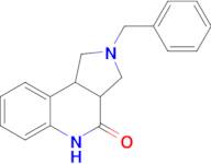 2-Benzyl-1,2,3,3a,5,9b-hexahydro-4H-pyrrolo[3,4-c]quinolin-4-one