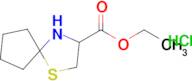 Ethyl 1-thia-4-azaspiro[4.4]Nonane-3-carboxylate hydrochloride