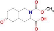 2-(Methoxycarbonyl)-6-oxodecahydroisoquinoline-3-carboxylic acid