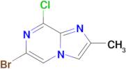 6-Bromo-8-chloro-2-methylimidazo[1,2-a]pyrazine