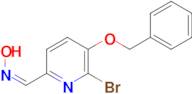 (Z)-5-(benzyloxy)-6-bromopicolinaldehyde oxime