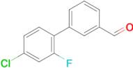 4'-Chloro-2'-fluoro-[1,1'-biphenyl]-3-carbaldehyde