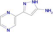 3-(pyrazin-2-yl)-1H-pyrazol-5-amine