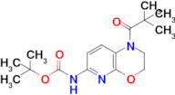 Tert-butyl (1-pivaloyl-2,3-dihydro-1H-pyrido[2,3-b][1,4]oxazin-6-yl)carbamate