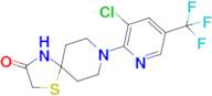 8-(3-Chloro-5-(trifluoromethyl)pyridin-2-yl)-1-thia-4,8-diazaspiro[4.5]Decan-3-one