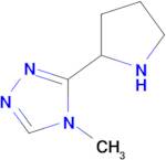 4-Methyl-3-(pyrrolidin-2-yl)-4H-1,2,4-triazole