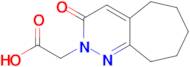 2-(3-Oxo-3,5,6,7,8,9-hexahydro-2H-cyclohepta[c]pyridazin-2-yl)acetic acid