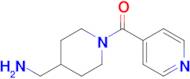 (4-(Aminomethyl)piperidin-1-yl)(pyridin-4-yl)methanone