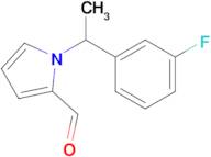 1-(1-(3-Fluorophenyl)ethyl)-1H-pyrrole-2-carbaldehyde