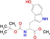 Methyl (R)-2-((tert-butoxycarbonyl)amino)-3-(5-hydroxy-1H-indol-3-yl)propanoate