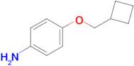 4-(Cyclobutylmethoxy)aniline