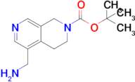 Tert-butyl 5-(aminomethyl)-3,4-dihydro-2,7-naphthyridine-2(1H)-carboxylate