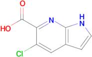 5-chloro-1H-pyrrolo[2,3-b]pyridine-6-carboxylic acid