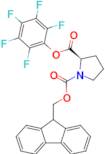 1-((9H-fluoren-9-yl)methyl) 2-(perfluorophenyl) (R)-pyrrolidine-1,2-dicarboxylate